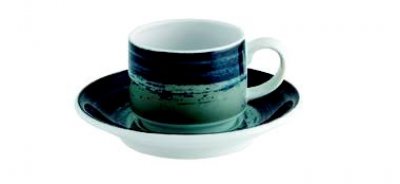 Chávena Café com Pires Emp. Grey 9cl
