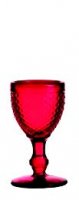 Pack c 4 Cálices de Licor Vermelho