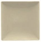 Prato plano 26x26x2,5cm creme