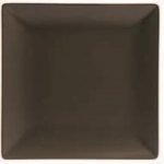 Prato plano 26x26x2,5cm chocolate
