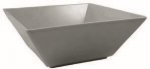 saladeira 22x22x9cm cinza