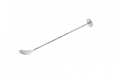COLHER DE BAR INOX C BASE 30CM