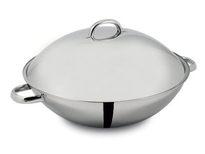 wok com asas e tampa