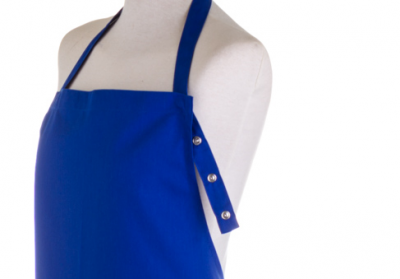 AVENTAL PEITO C BOLSOS AZUL 70X100XM