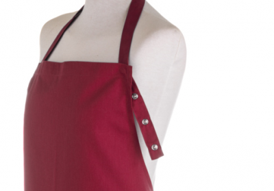 AVENTAL PEITO C BOLSOS BORDEAUX 70X100CM