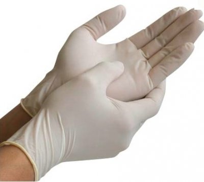 luva-de-latex-descartavel-talge-com-po-cx-100-unidades tamanho S-M-L com e sem pó